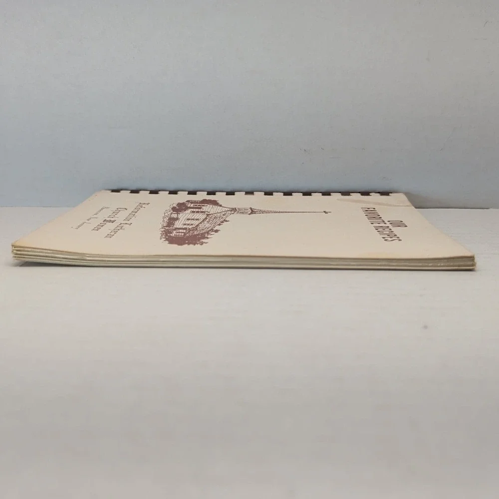 Our‎ Favorite Recipes Cookbook Reformation Lutheran Church Absecon New Jersey